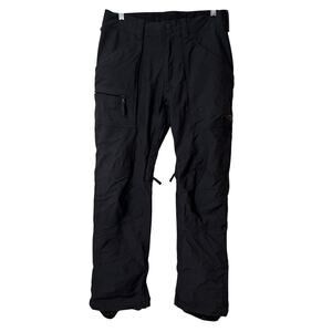 Burton Men's Southside Pant Black Snow Shell Cargo Waterproof Small